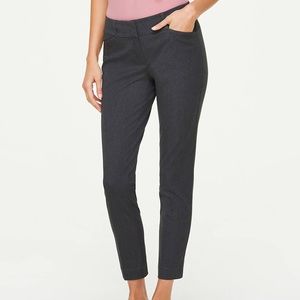 Loft curvy skinny full length black pants size 00